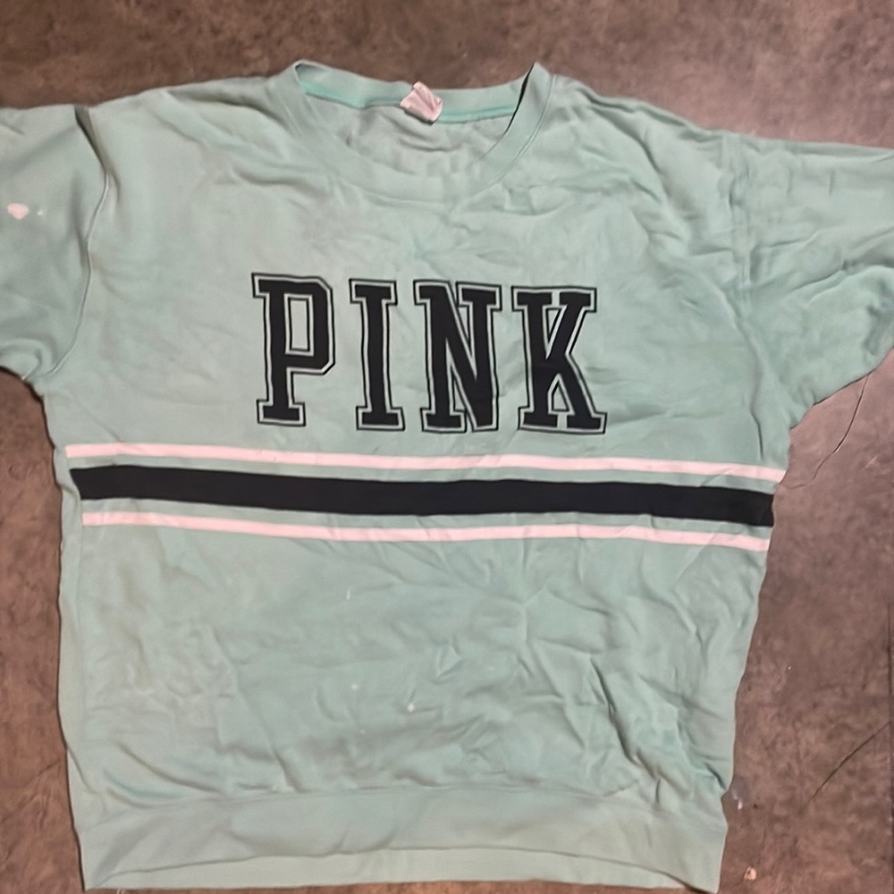 Teal sweatshirt